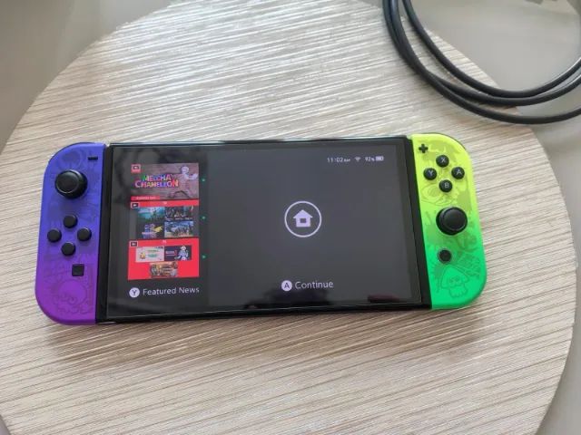 Nintendo Switch OLED Splatoon 3 - Foto 3