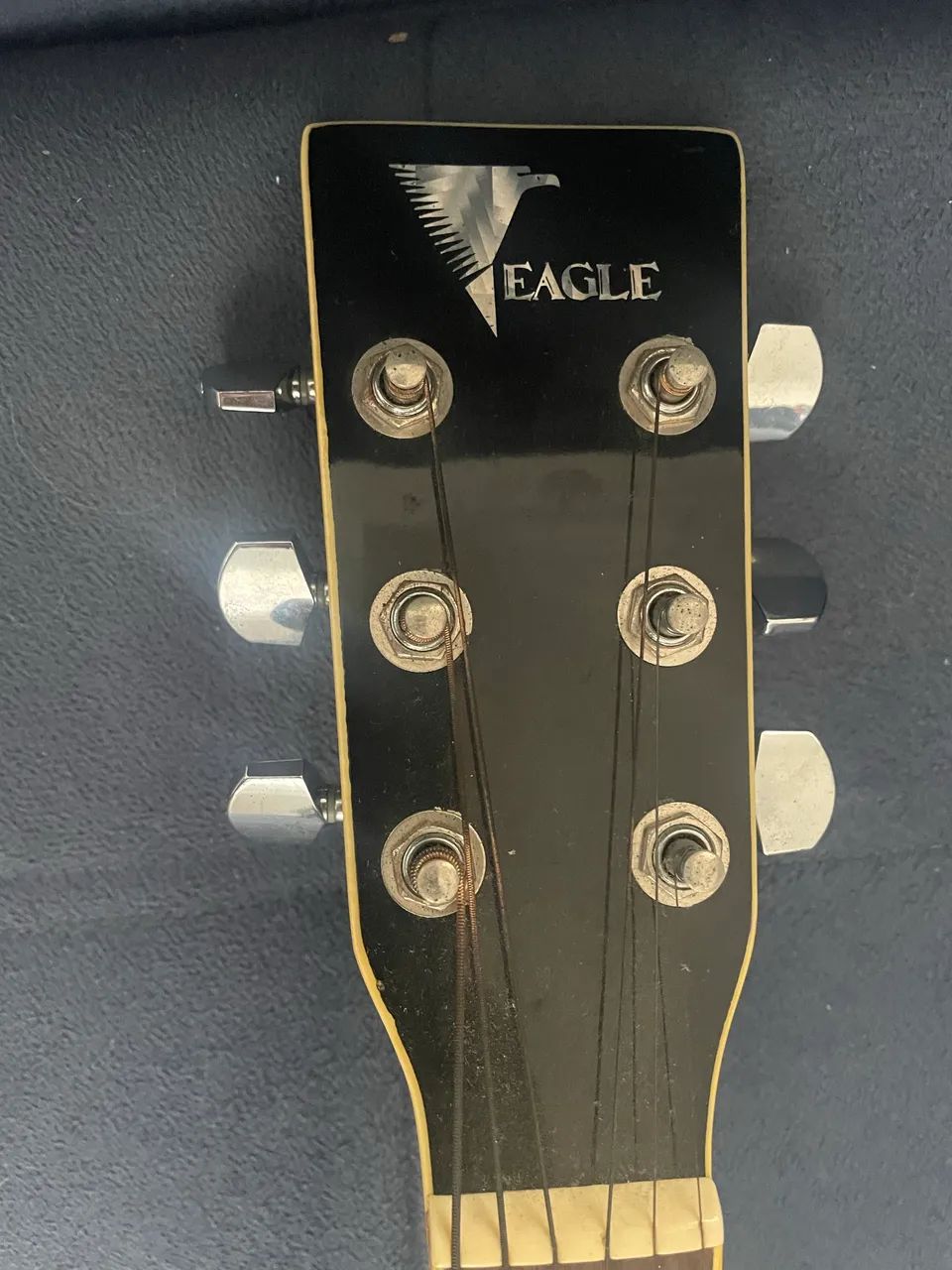 Violão preto Eagle  - Foto 2