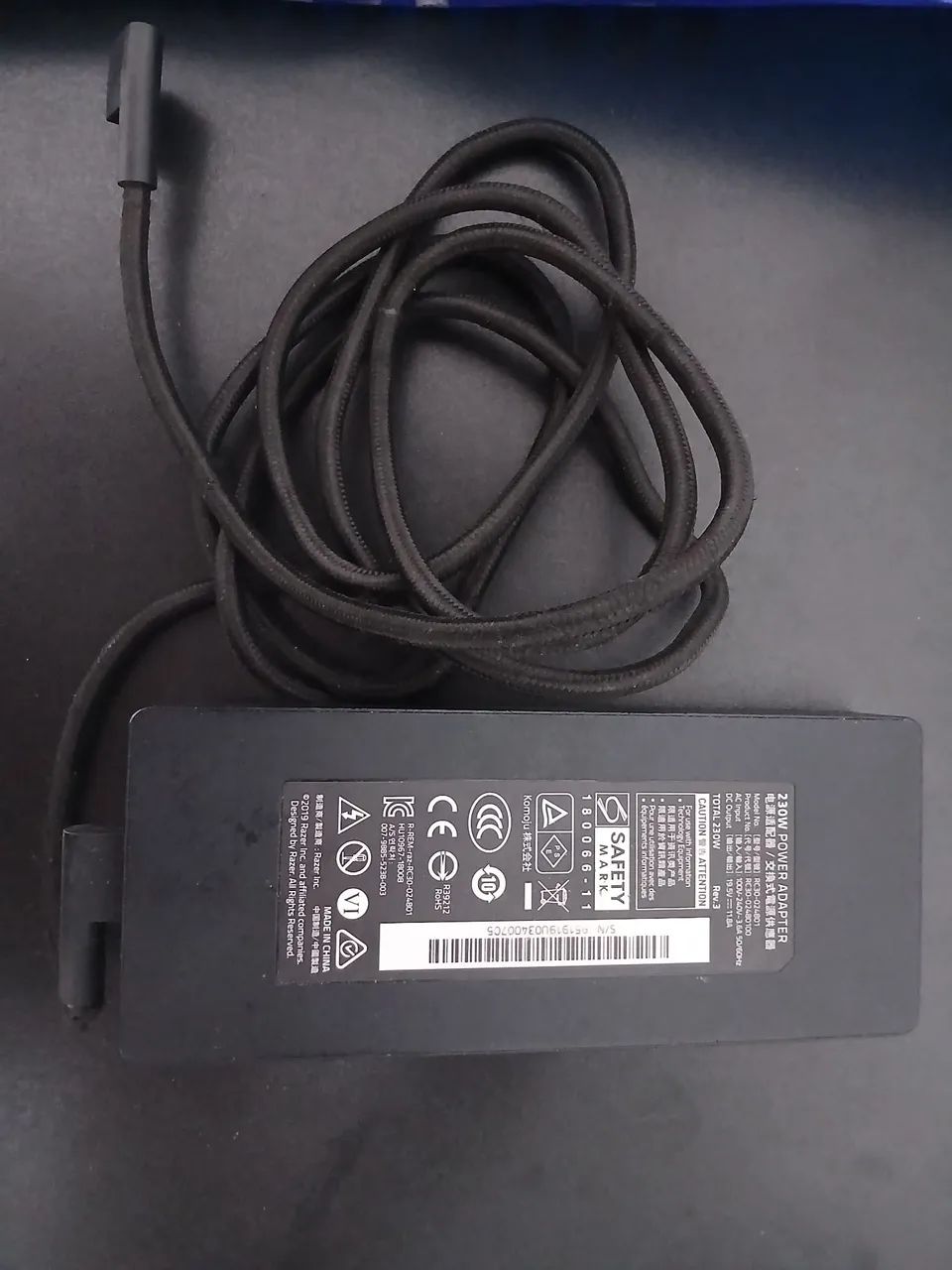 Carregador para notebook Razer Blade 15