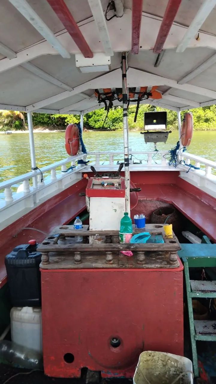 Lindo barco pesca e lazer  - Foto 3