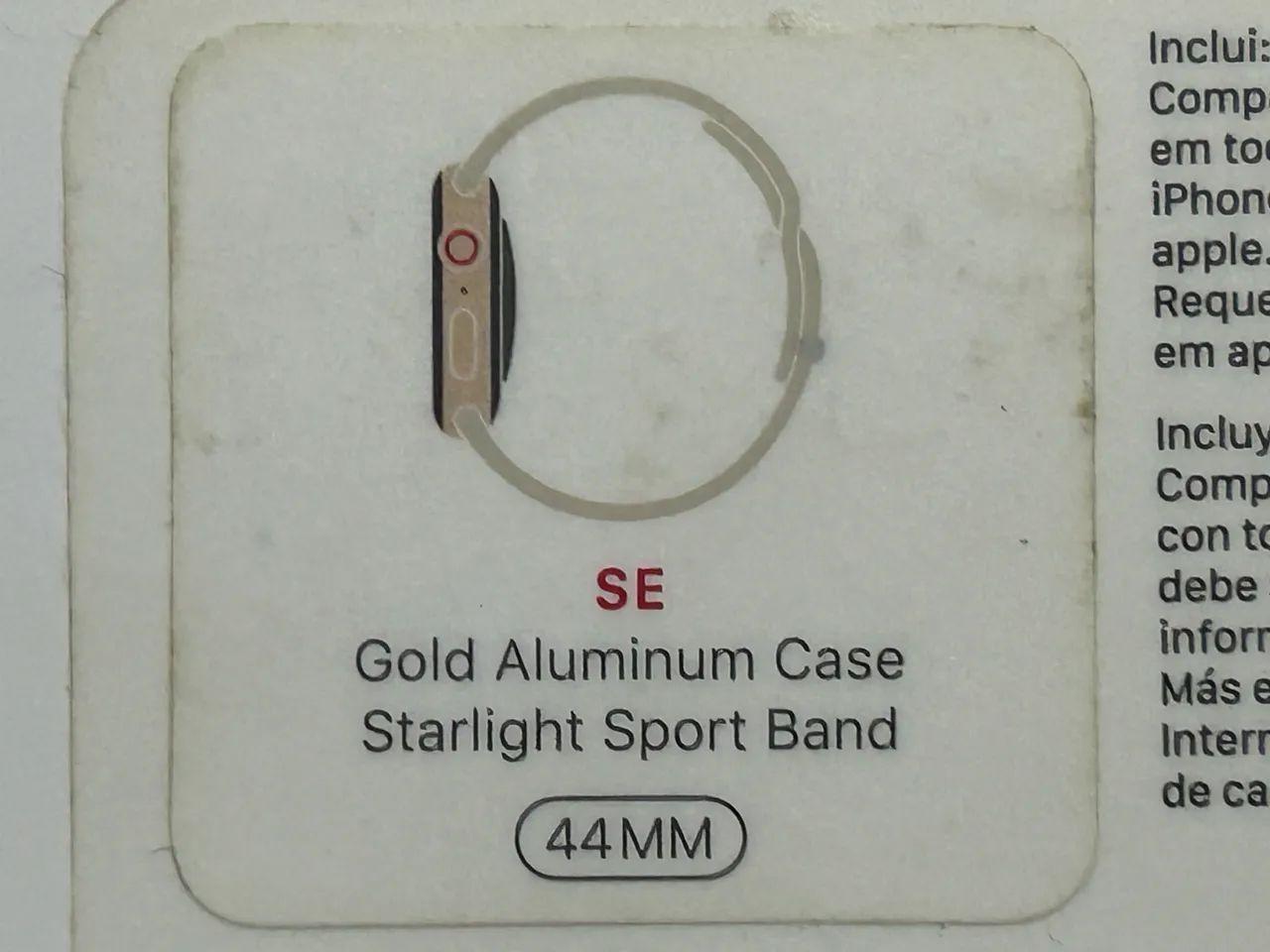Apple Watch SE GOLD 44mm GPS + CEL  - Foto 5