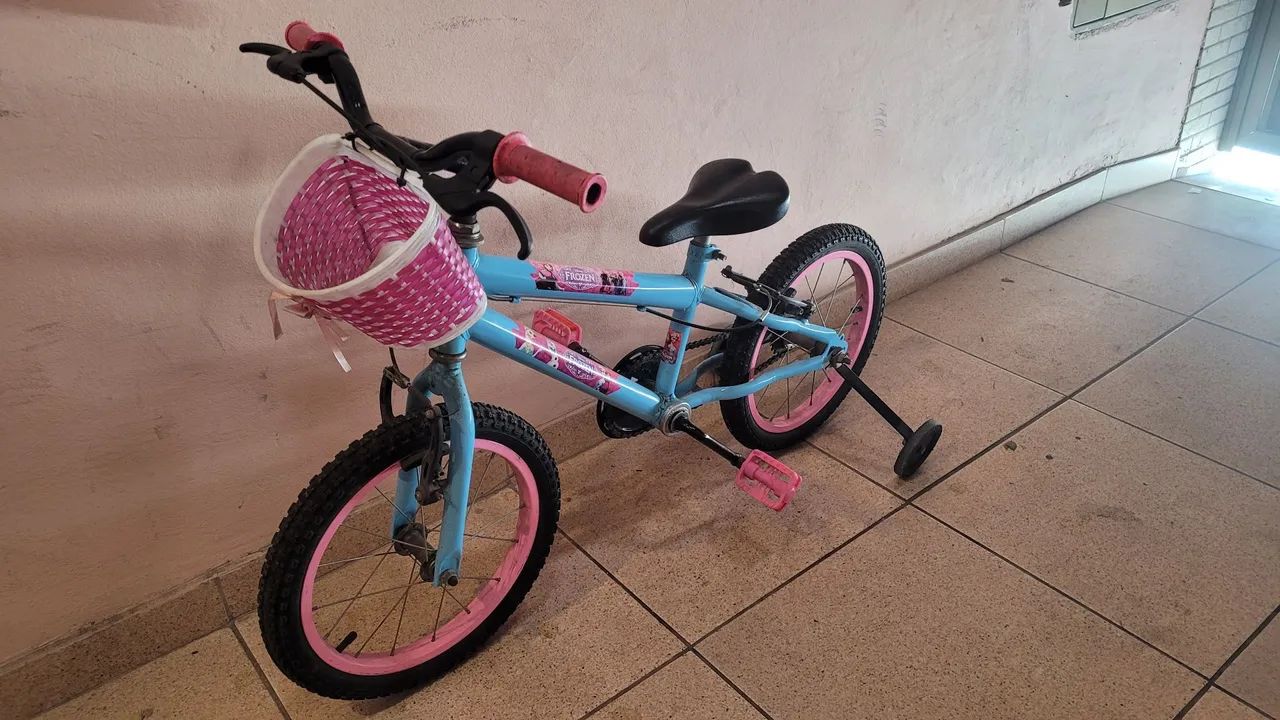 Bicicleta frozen infantil - Foto 3