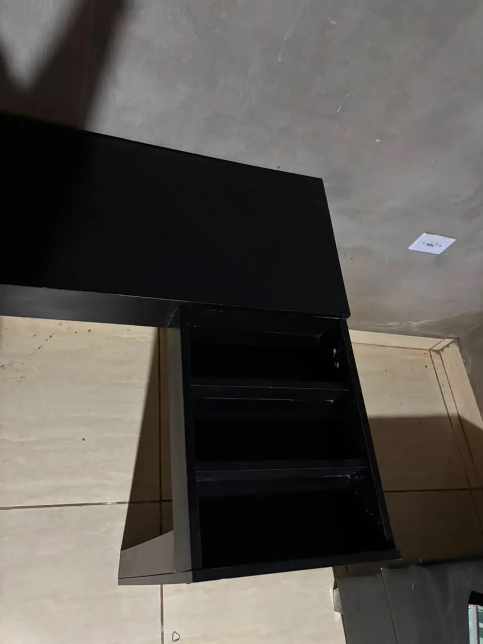 Escrivaninha preta  - Foto 2