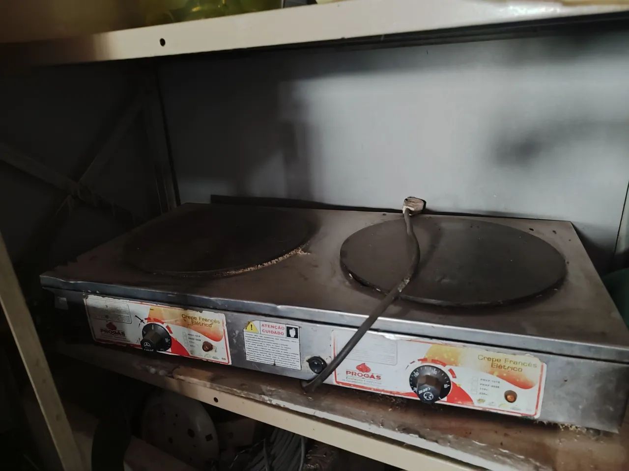 CHAPA CREPEIRA DISCO DUPLO - Foto 4