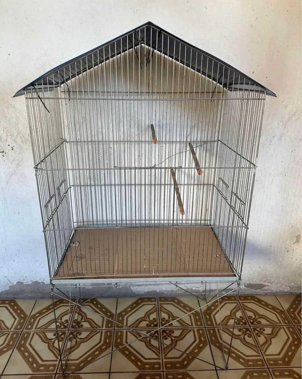 Gaiola grande para passarinho calopsita ringneck - Foto 2