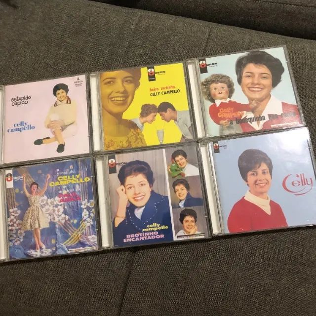 BOX 6 CDs Celly Campello - Estúpido Cupido / Discobertas - Foto 4