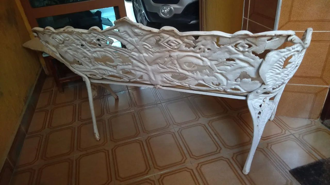 BANCO DE FERRO 3 LUGARES