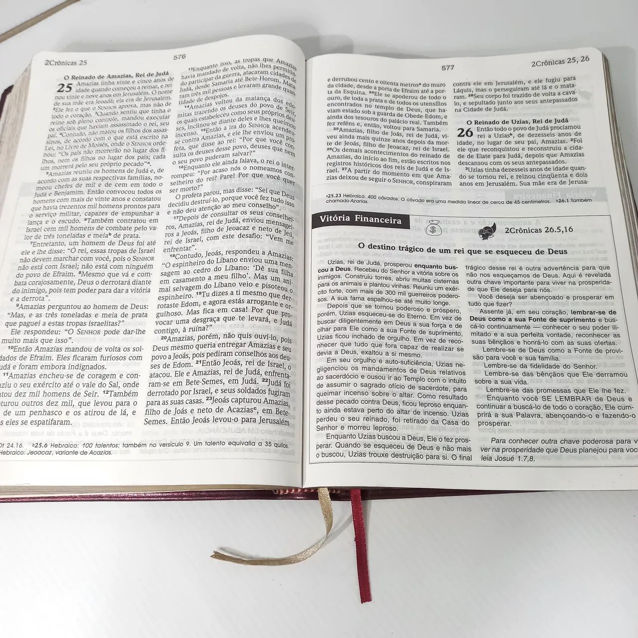 Bíblia Batalha Espiritual e Vitória Financeira Central Gospel - Foto 4