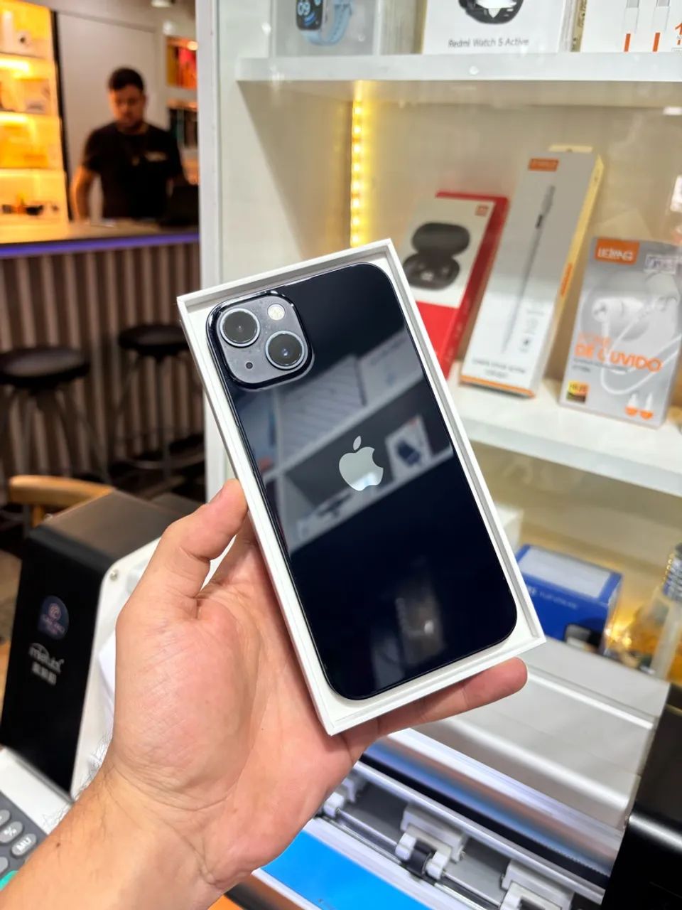 iPhone 13 128 GB ( impecável) completo com caixa e acessórios Apple 