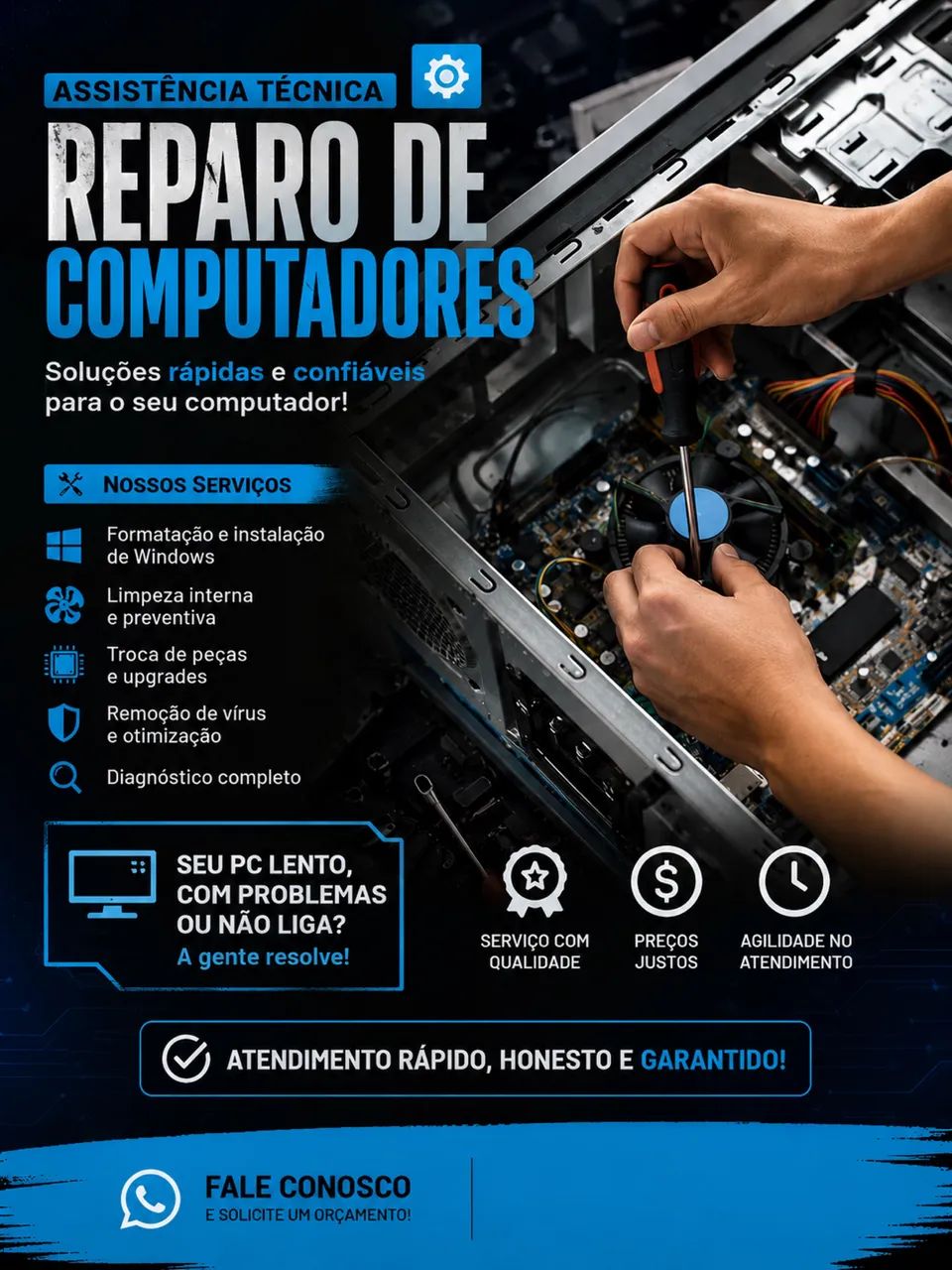 Conserto de computadores 