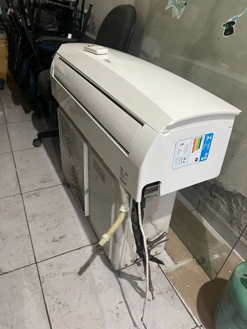 Ar condicionado 18mil btus 