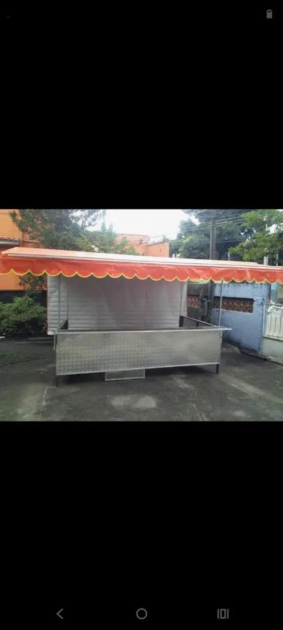 Barraca com estrutura e lona Pronta Entrega  - Foto 4