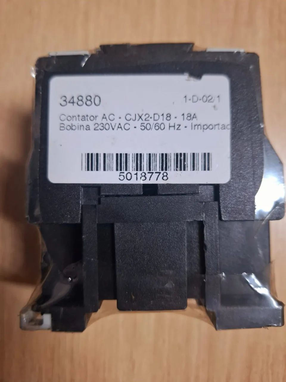 Contator 18a Cjx2-d1810 - Foto 3