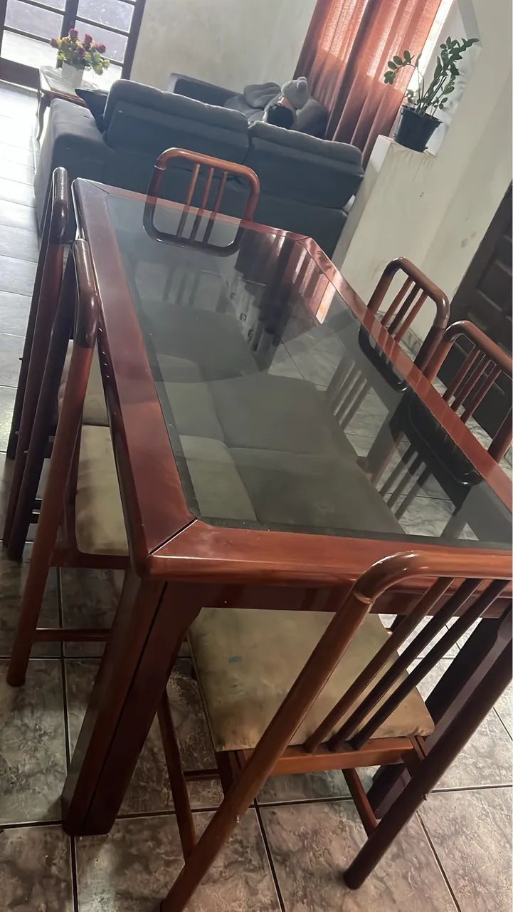 Mesa de vidro 