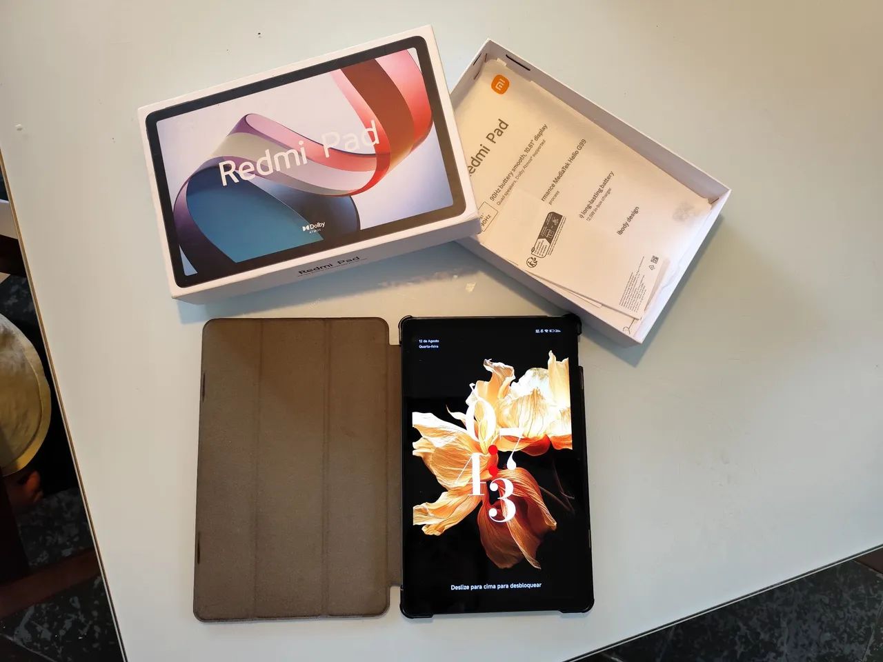 Tablet Xiaomi Redmi Pad + Capinha