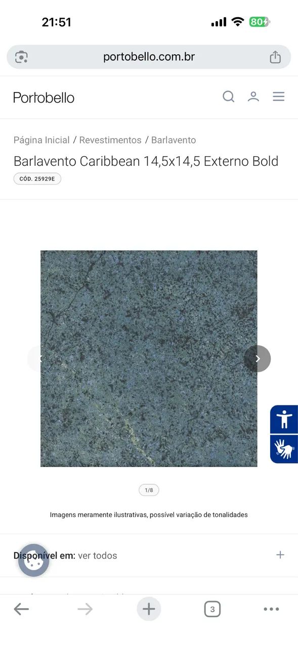 Selling Portobello Barlavento Caribbean porcelain tile