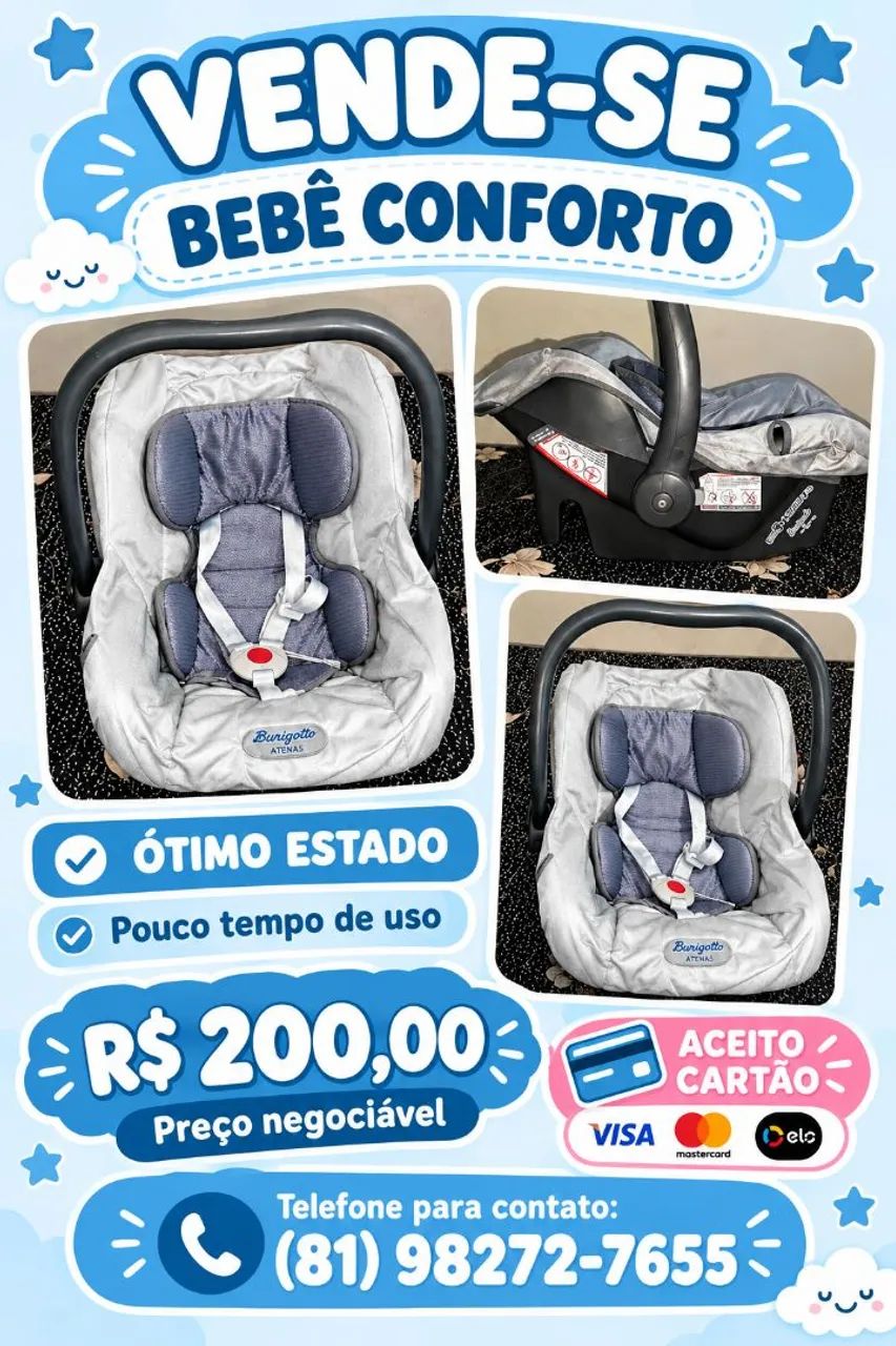 Bebê conforto Burigotto 
