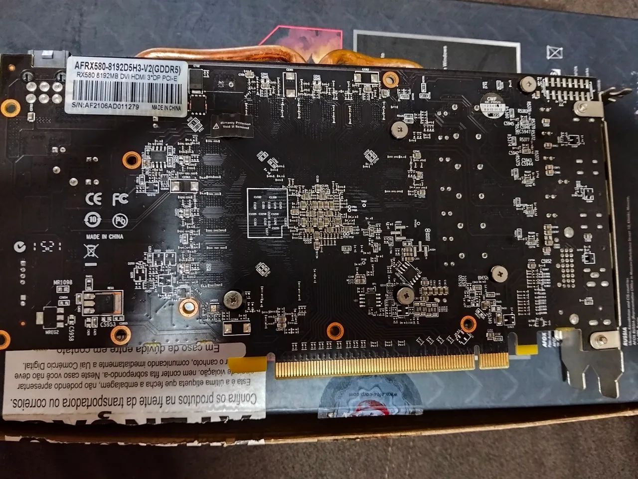 Placa vídeo RX580 8Gb - Foto 3