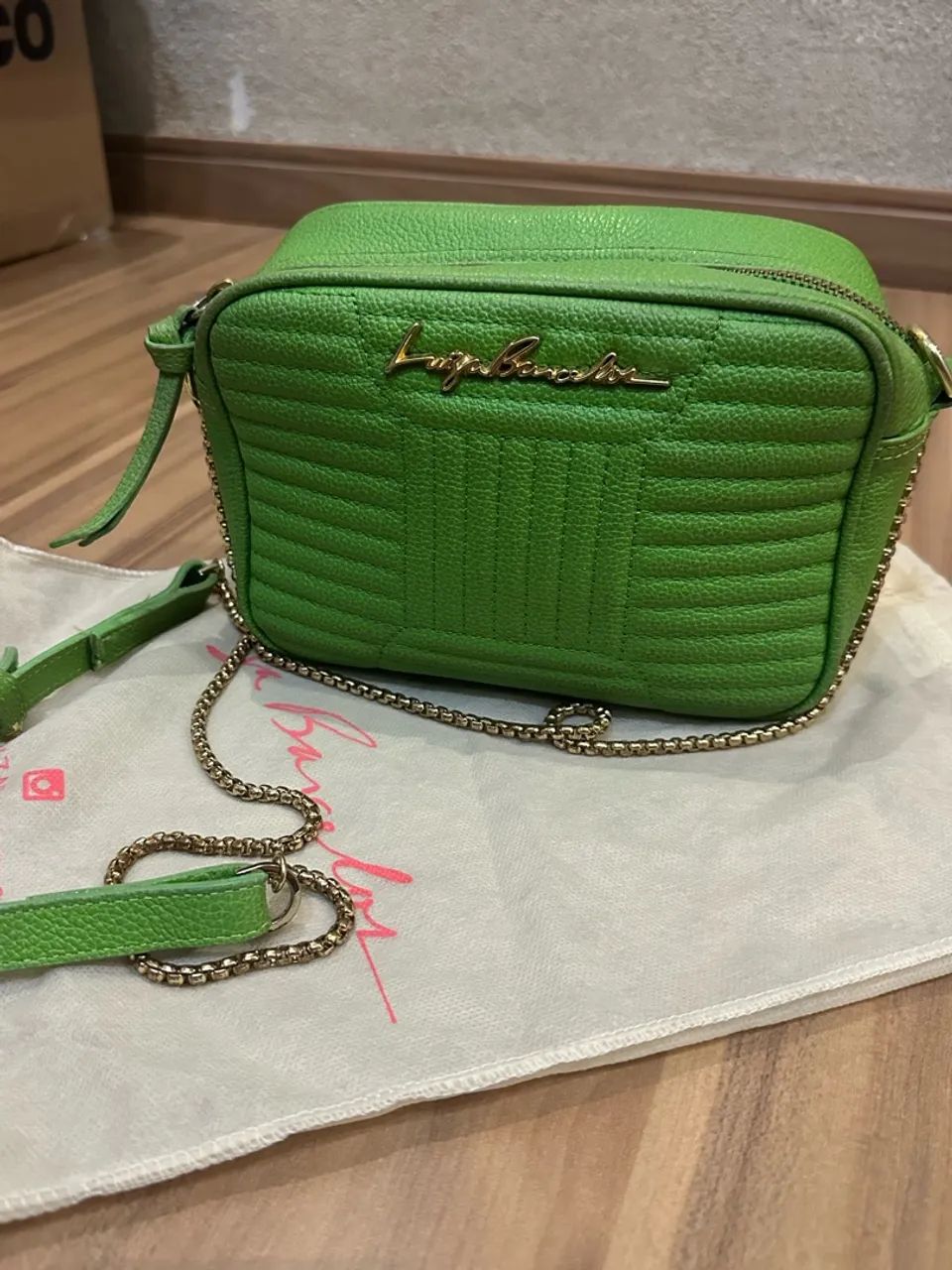 Bolsa em couro Luiza Barcelos  - Foto 2