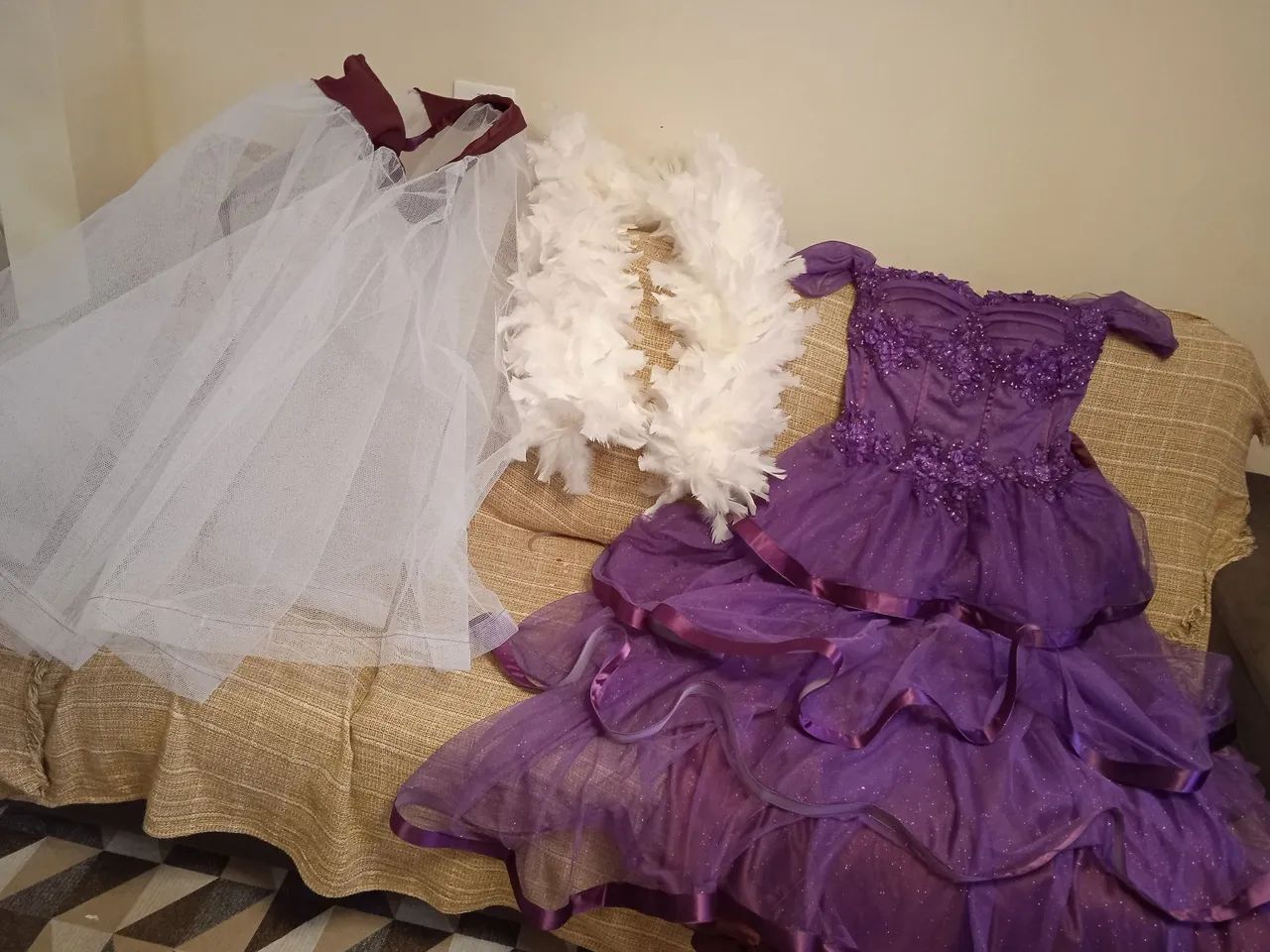 Vestido de debutante - roxo  - Foto 5