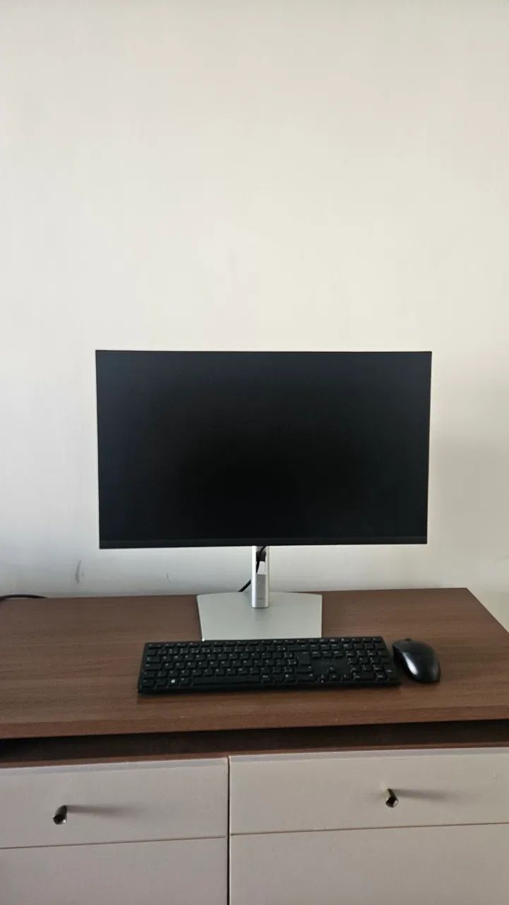 Monitor Dell 27" Full HD - Ajustável + teclado e mouse wireless (sem fio) - Foto 2