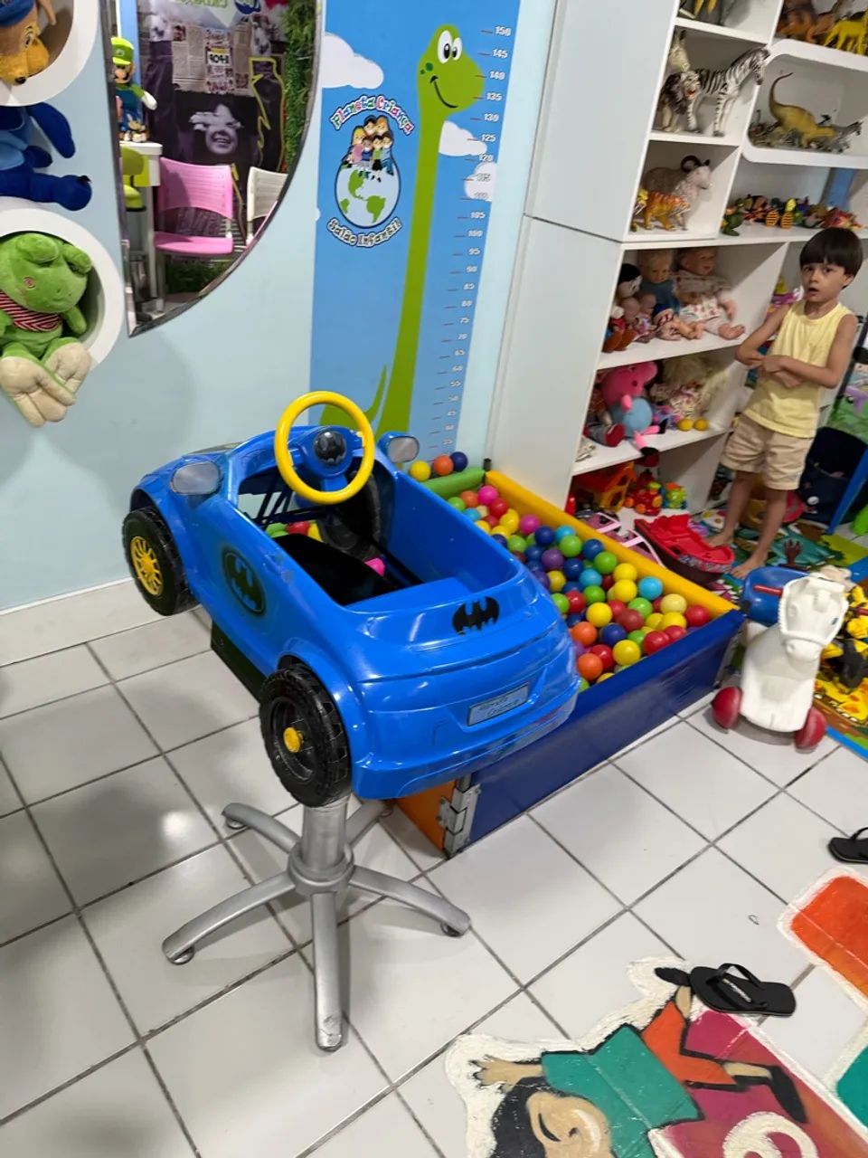 Carrinho para corte de cabelo infantil  - Foto 3