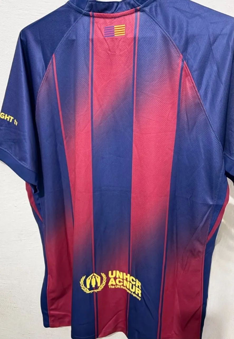 Camisa do Barcelona tamanho GG temporada 25/26 - Foto 5