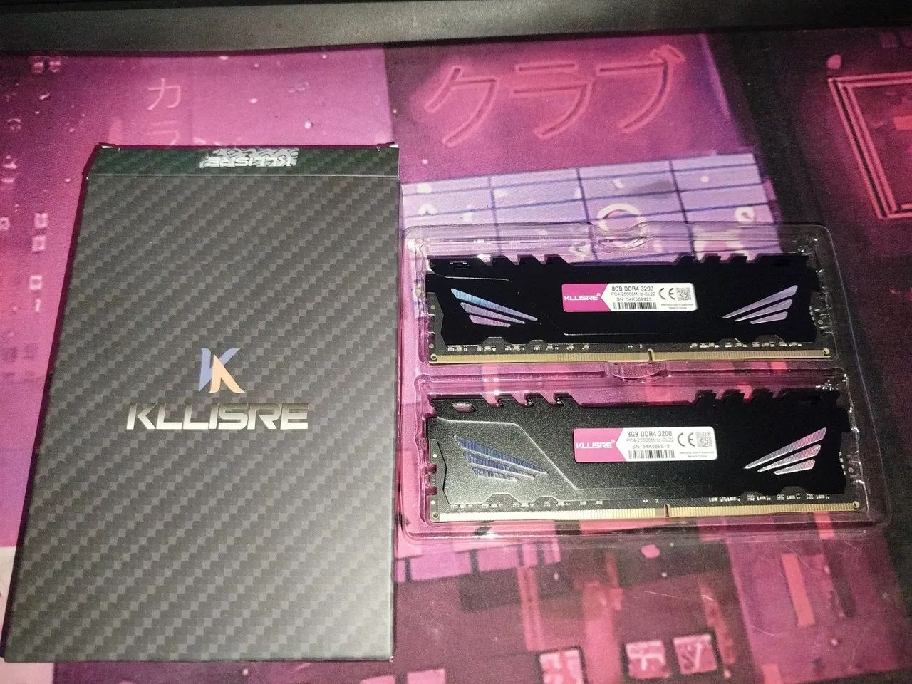 Memória ram ddr4 2x8GB 3200mhz443790019737036802