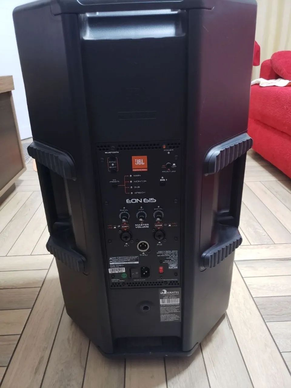 Caixa ativa JBL eon 615 - 1000w  - Foto 2