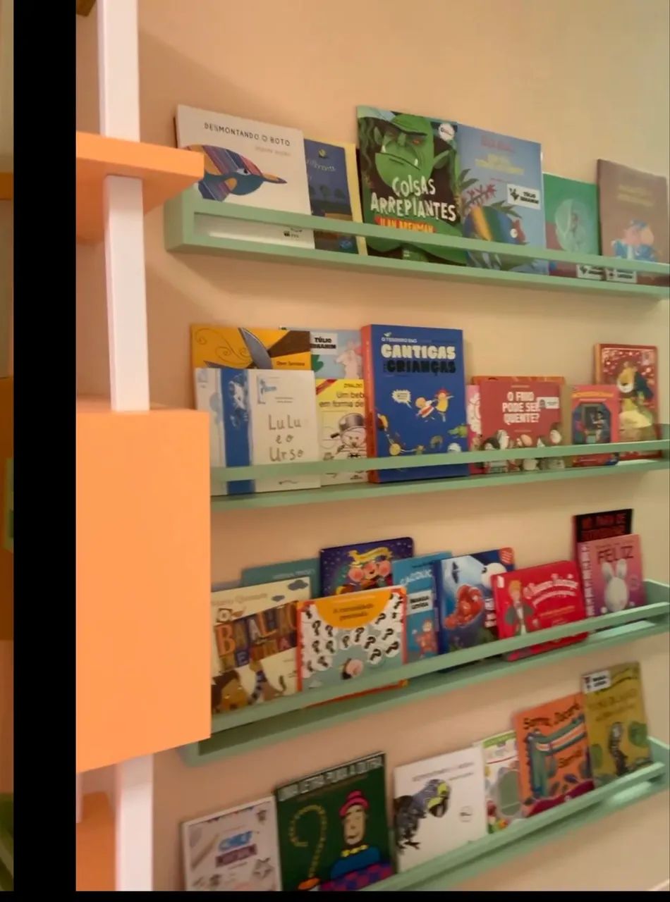 4 Prateleiras para Livros em MDF - Foto 2