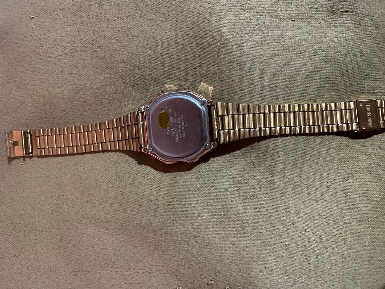 Relógio Casio Vintage Rosê Original - Foto 2