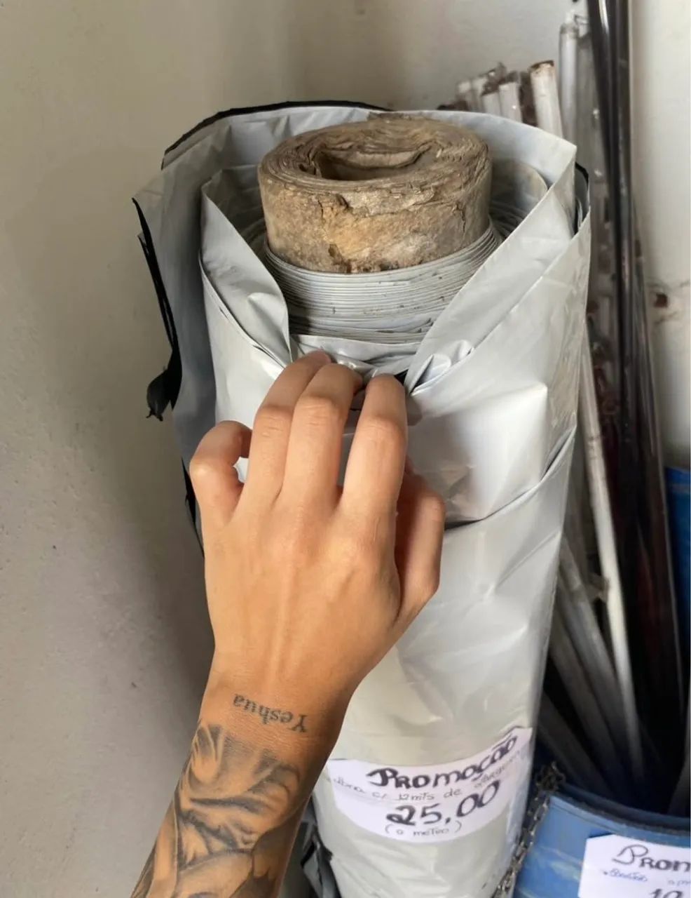 Lona reforçada no metro com 12 de largura  - Foto 3