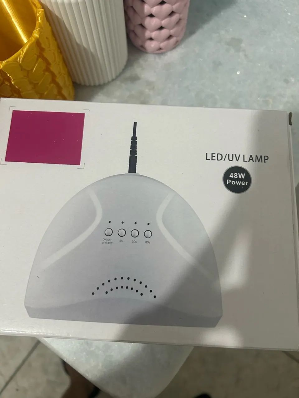 Cabine de unha LED E UV NOVA NUNCA USADA  - Foto 2