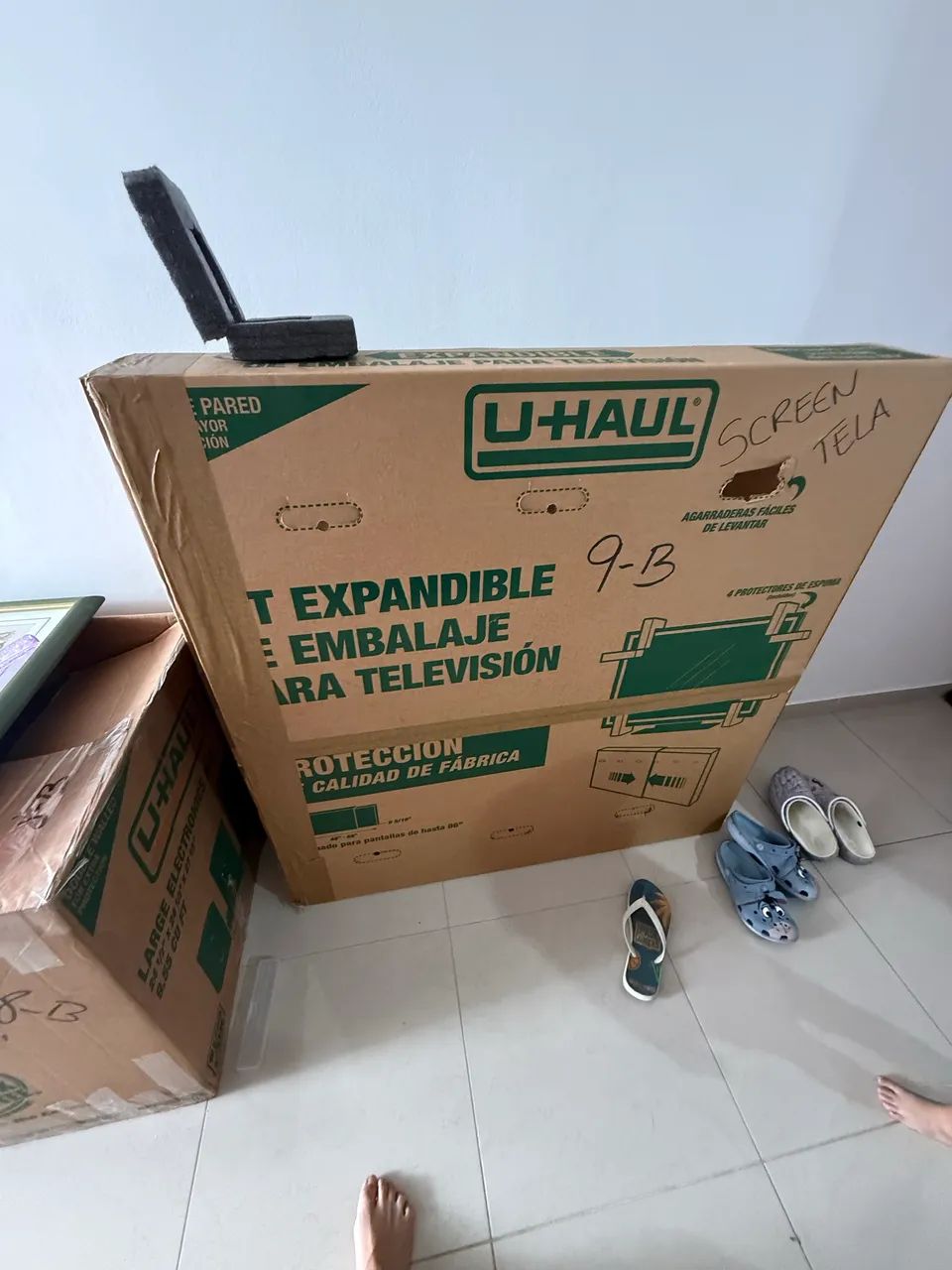 CAIXA PARA TV DE ATE 86? PARA MUDANÇA  - Foto 3