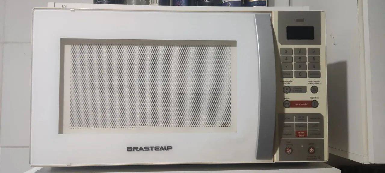 Microondas queimado