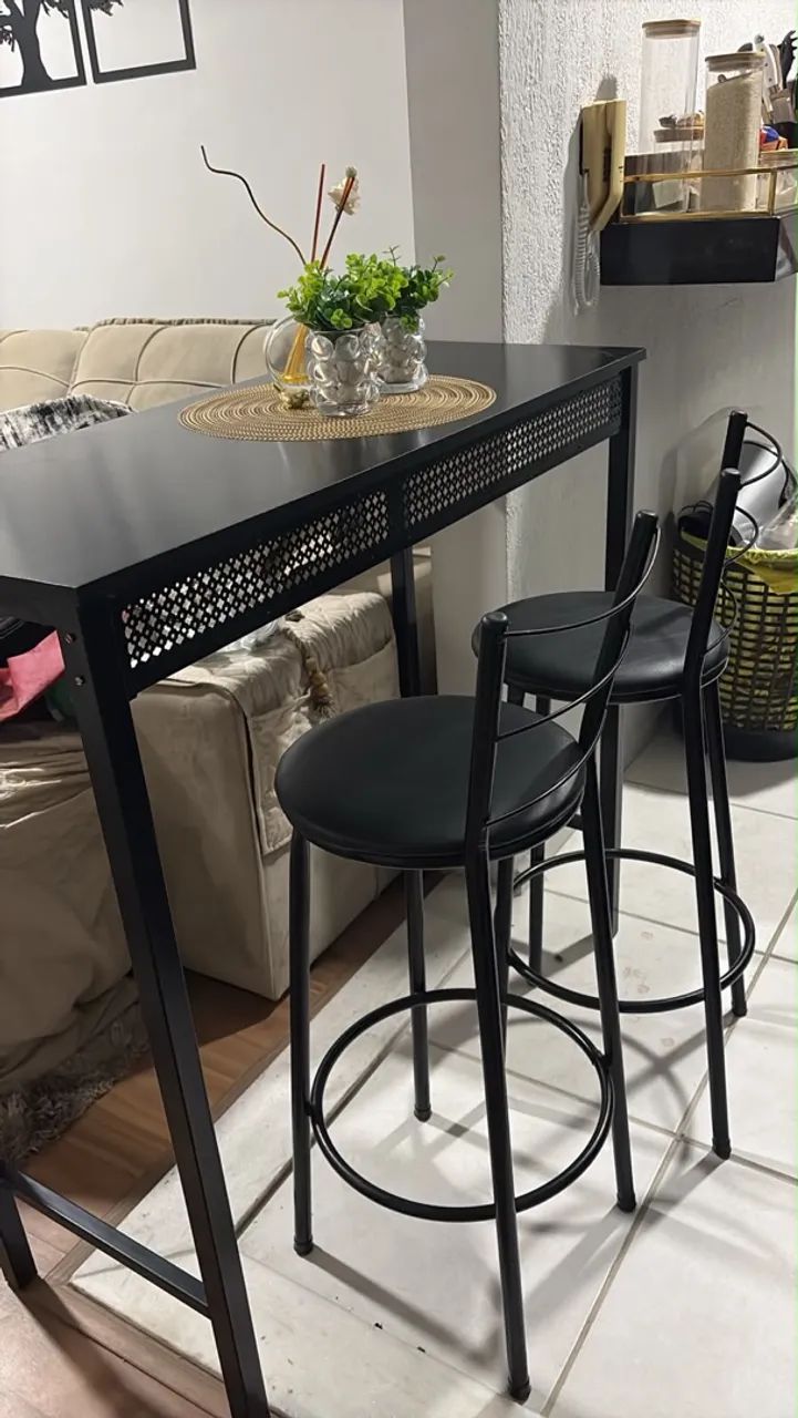 MESA BALCÃO + 2 CADEIRAS - Foto 4