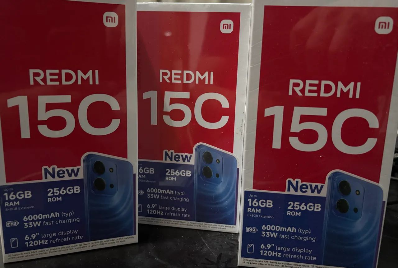 XIAOMI REDMI 15 C NOVO LACRADO - Foto 2