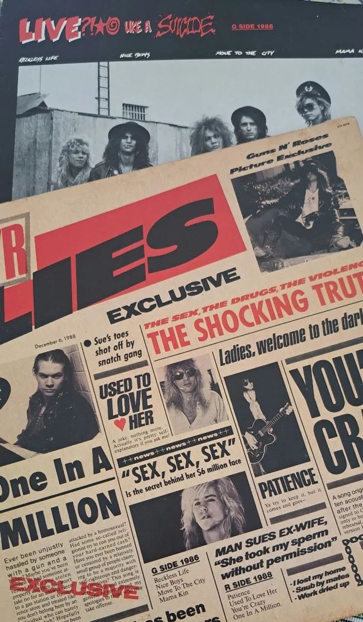 Disco de Vinil Original Guns'N Roses-Like A Suicide-EXPLOSÃO DE SOM - Foto 3