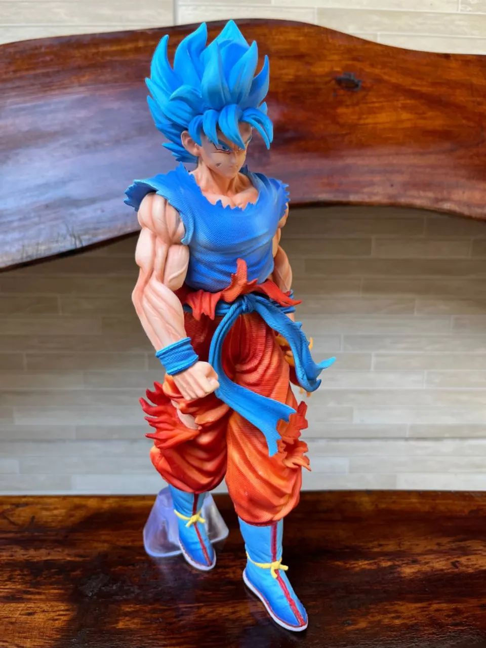 Action Figure Dragon Ball - Goku SJJ Blue 30cm - Foto 4