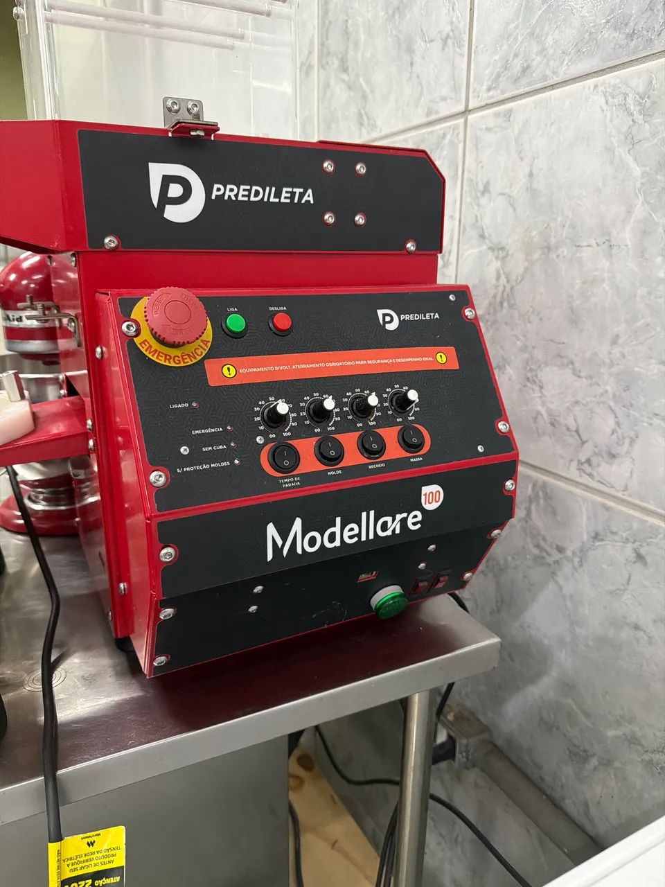 Máquina de salgados 