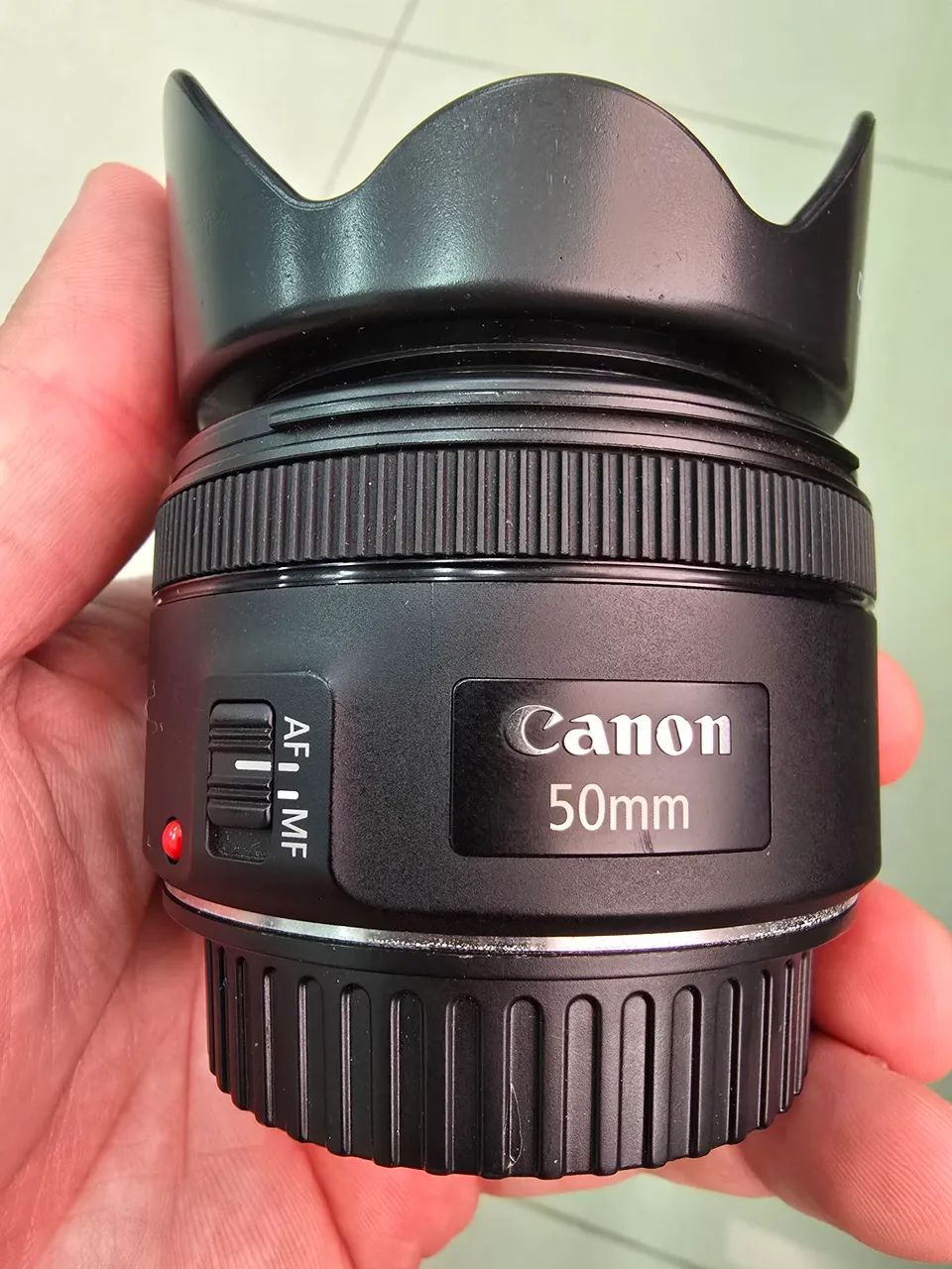 Lente Canon 50mm 1.8 STM