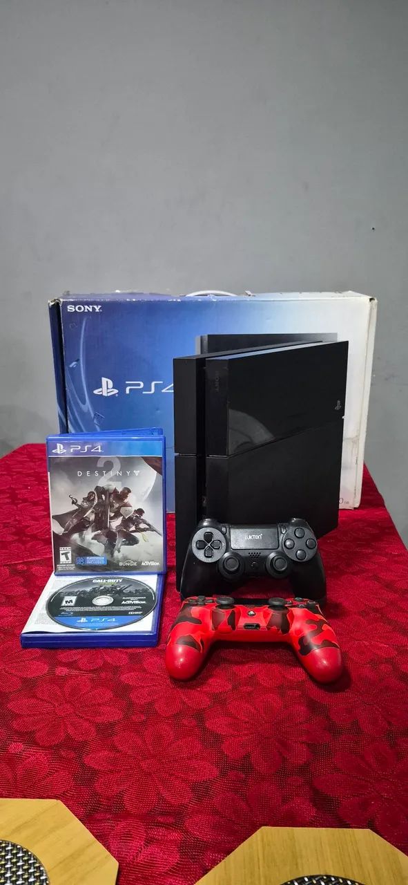 Ps4 Fat na caixa 500GB - Foto 3