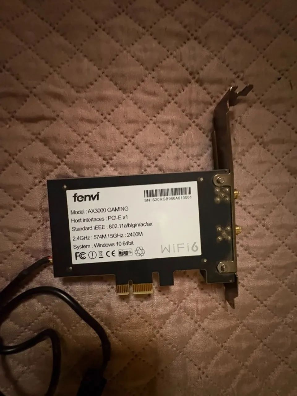 PLACA DE REDE WIFI E BLUETOOTH AX300  - Foto 2