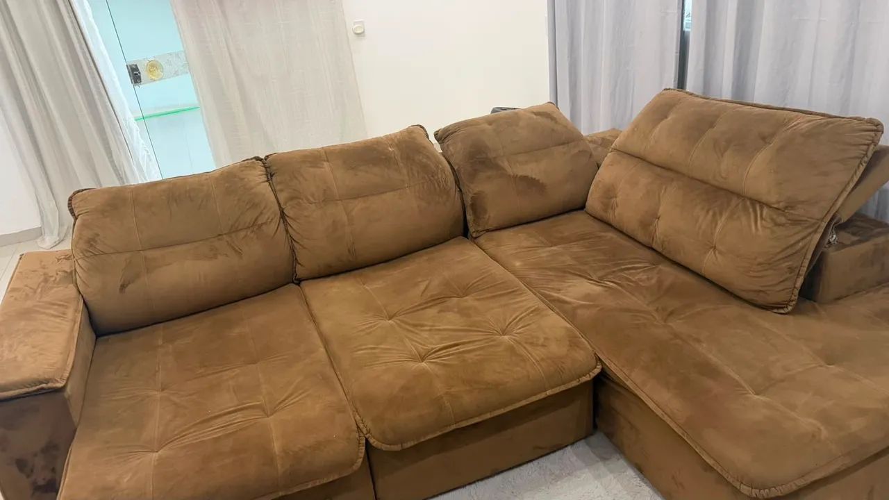 Vendo sofá retrátil 2,40m  - Foto 3
