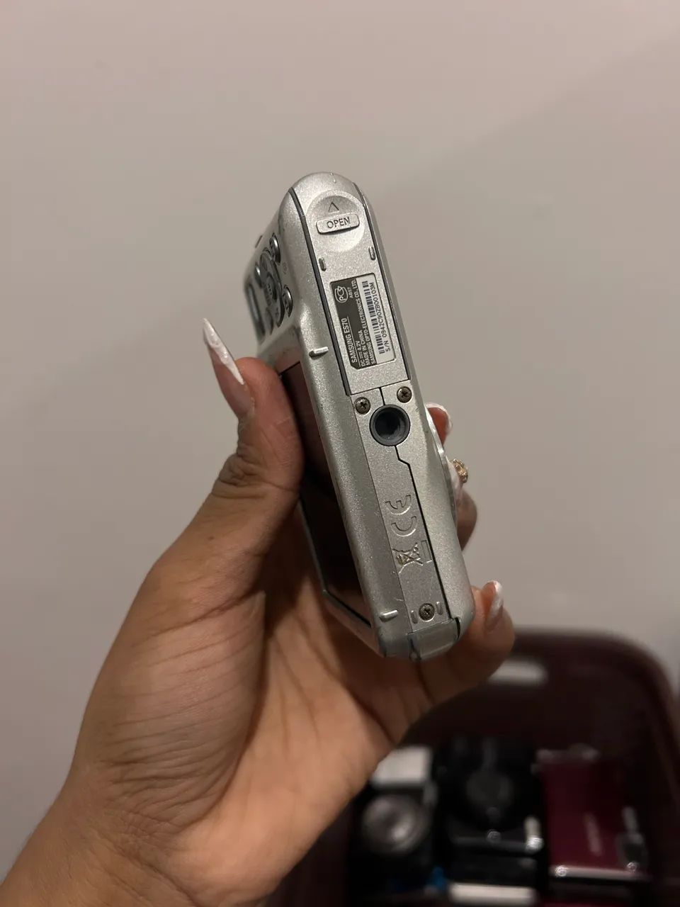 Câmera digital samsung es70 prata - Foto 2