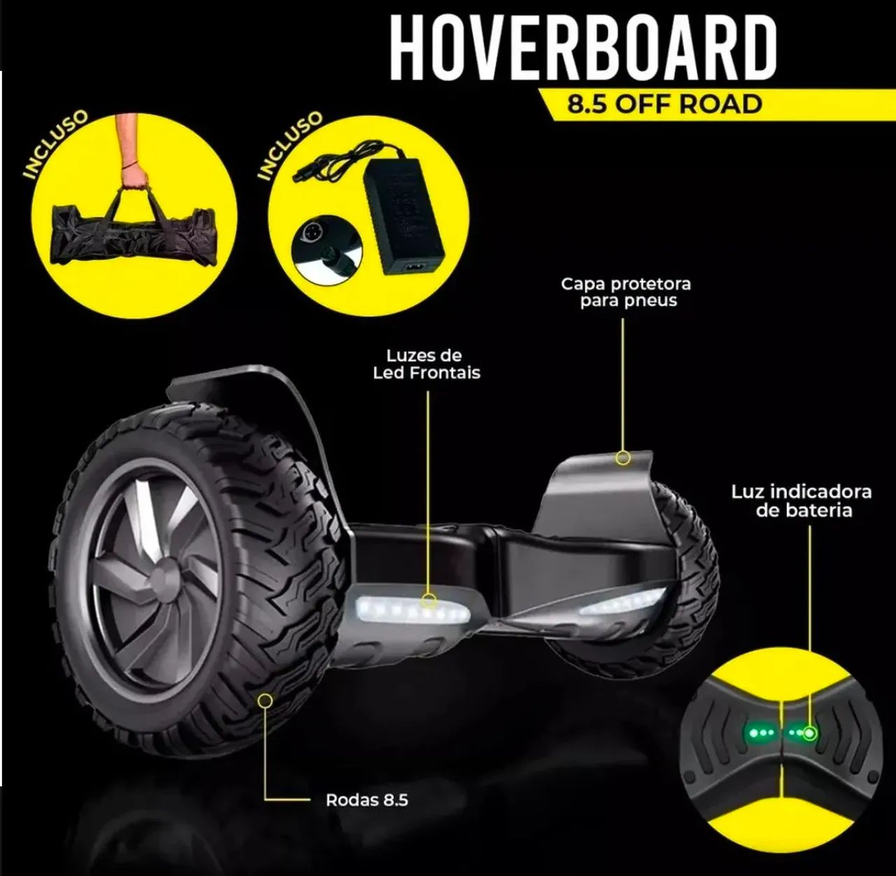 Hoverboard off-road Brinowar - Foto 2
