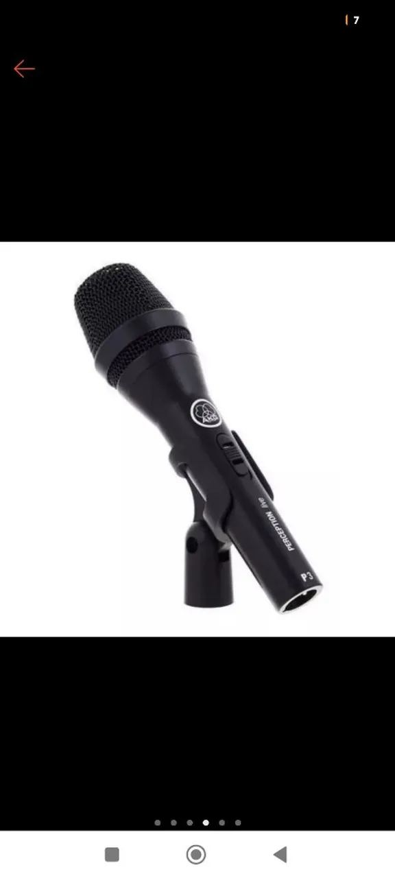 Microfone akg novo
