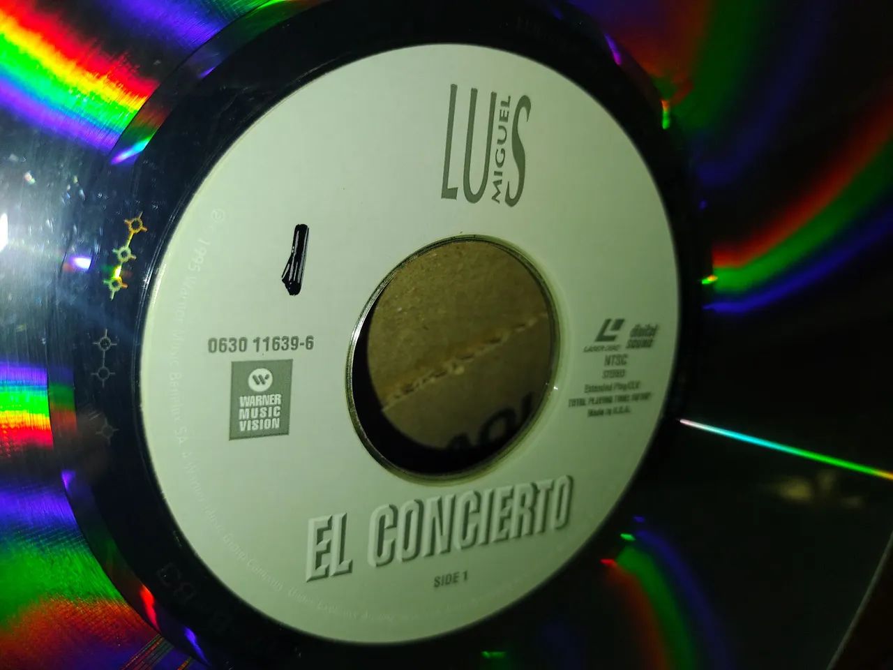 Luis Miguel disk laser, importado, original. - Foto 3