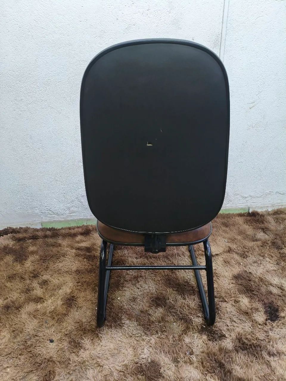 Cadeira Presidente Corano Marrom - Fixa  - Foto 2