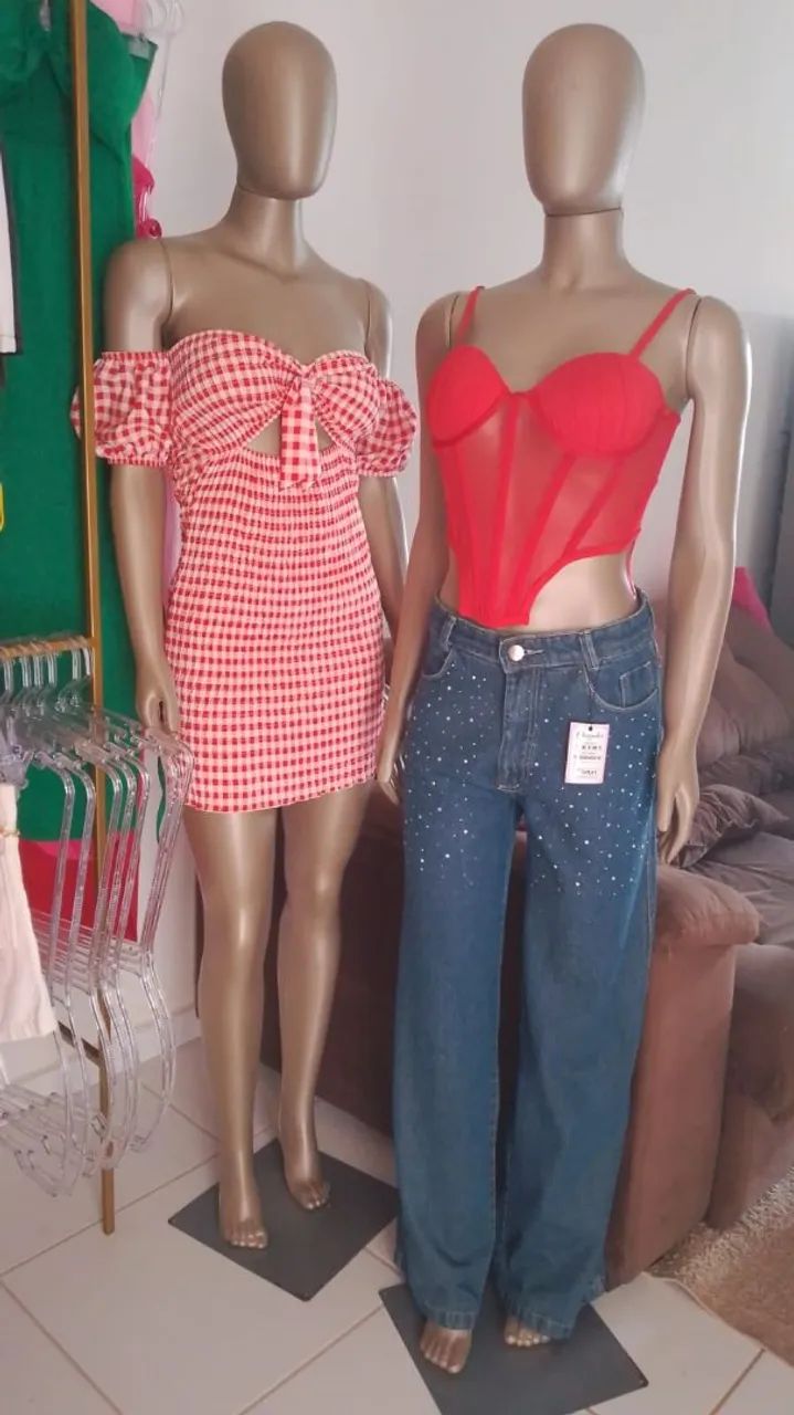 Araras, manequins, balcão, e cabides! - Foto 5
